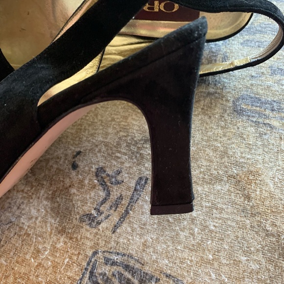 ORO made in Italy woman’s sling back shoes size 38 - Picture 7 of 14